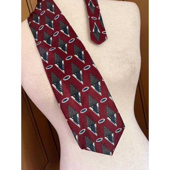 Vintage Christian Dior silk necktie - Picture 2 of 4